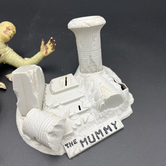 Authentic Vintage 1963 Aurora “The Mummy” Model Kit Built Up Incomplete - Picture 5 of 12